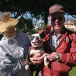 Dick & Dottie Martin and their Boston Terrier, Pepper Q